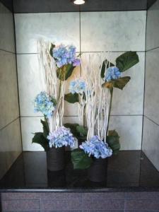 マンションのロビーに｜「小川屋園芸」　（愛知県名古屋市西区の花キューピット加盟店 花屋）のブログ
