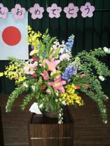 卒園式に。｜「小川屋園芸」　（愛知県名古屋市西区の花キューピット加盟店 花屋）のブログ